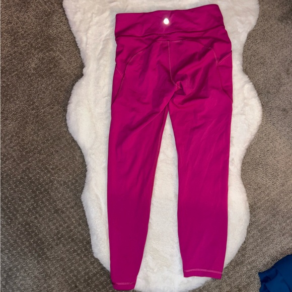 Pink Lululemon Align leggings - Picture 2 of 3